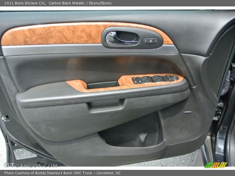 Carbon Black Metallic / Ebony/Ebony 2011 Buick Enclave CXL