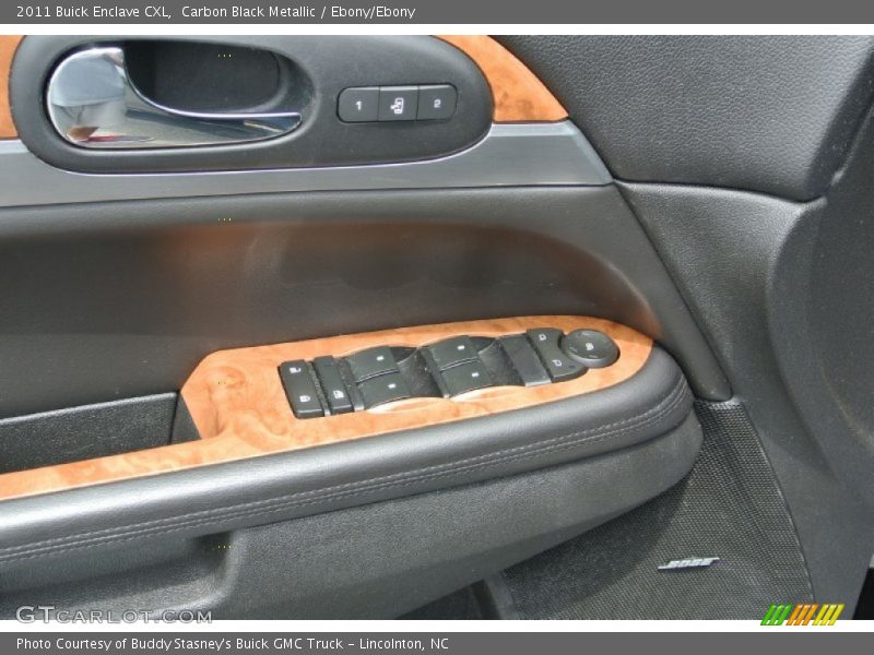 Carbon Black Metallic / Ebony/Ebony 2011 Buick Enclave CXL