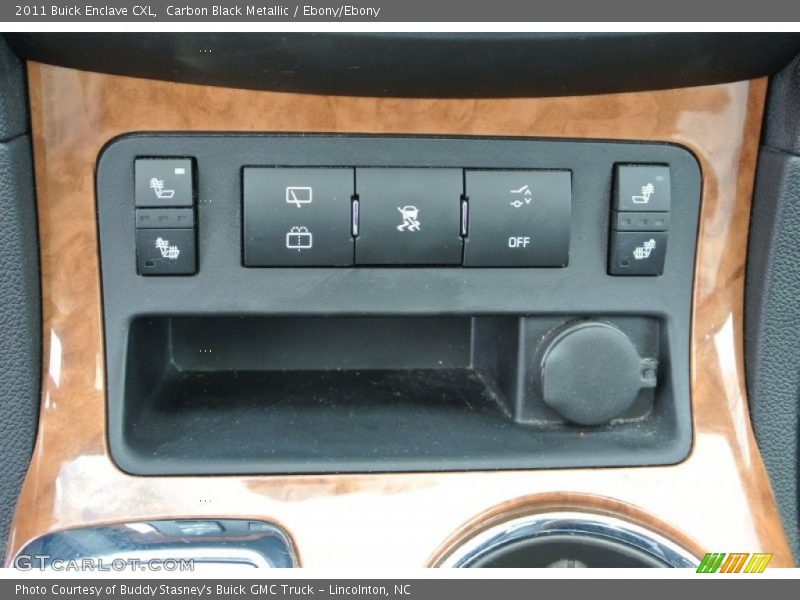 Carbon Black Metallic / Ebony/Ebony 2011 Buick Enclave CXL