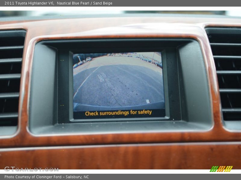 Nautical Blue Pearl / Sand Beige 2011 Toyota Highlander V6