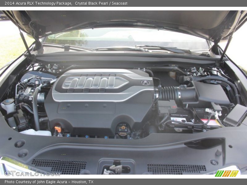 Crystal Black Pearl / Seacoast 2014 Acura RLX Technology Package