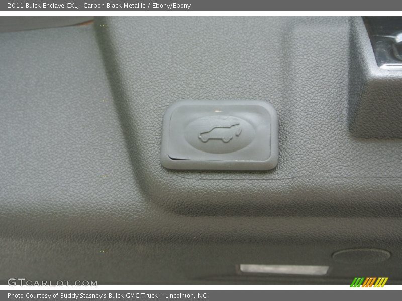 Carbon Black Metallic / Ebony/Ebony 2011 Buick Enclave CXL