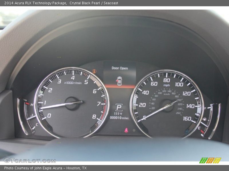 Crystal Black Pearl / Seacoast 2014 Acura RLX Technology Package