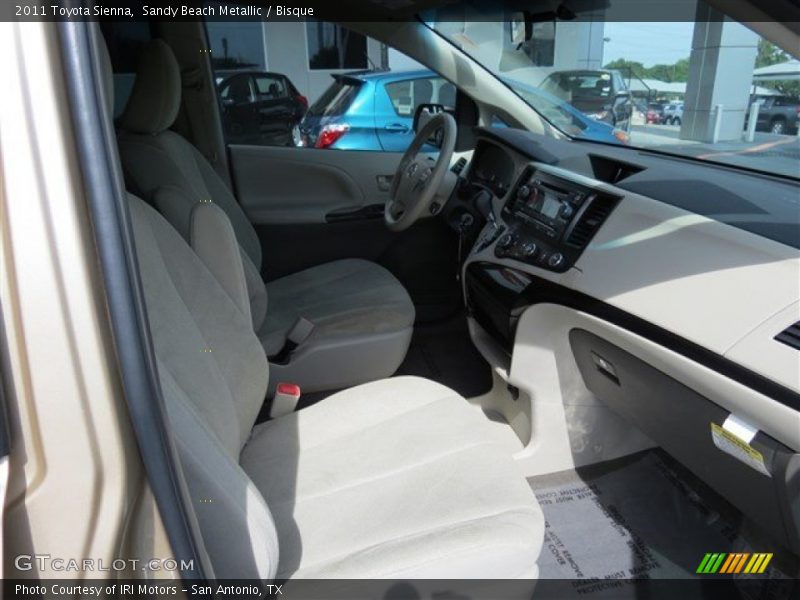 Sandy Beach Metallic / Bisque 2011 Toyota Sienna