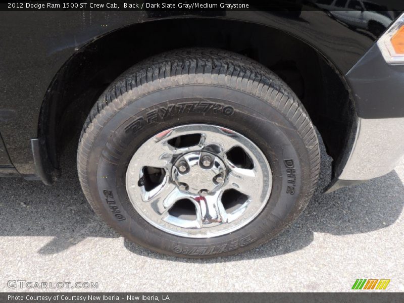 Black / Dark Slate Gray/Medium Graystone 2012 Dodge Ram 1500 ST Crew Cab