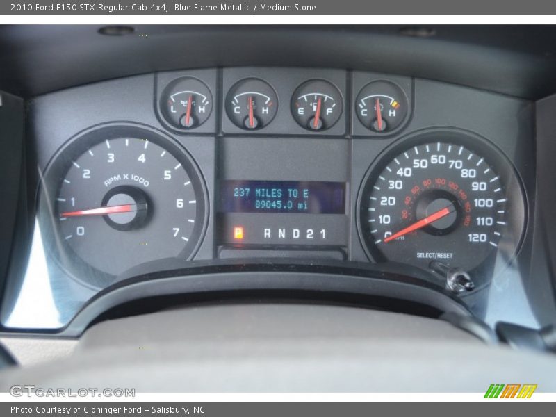  2010 F150 STX Regular Cab 4x4 STX Regular Cab 4x4 Gauges