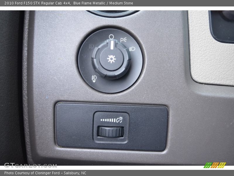 Controls of 2010 F150 STX Regular Cab 4x4