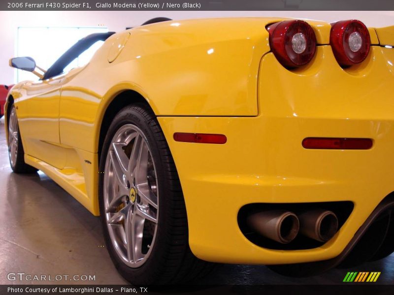 Giallo Modena (Yellow) / Nero (Black) 2006 Ferrari F430 Spider F1