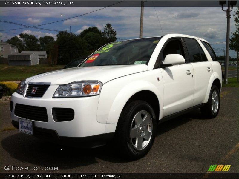 Polar White / Tan 2006 Saturn VUE V6