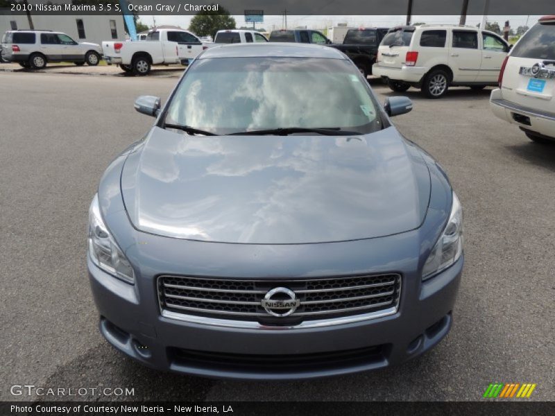 Ocean Gray / Charcoal 2010 Nissan Maxima 3.5 S