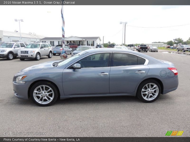 Ocean Gray / Charcoal 2010 Nissan Maxima 3.5 S