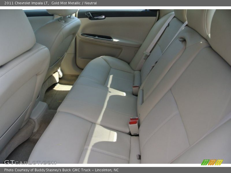 Gold Mist Metallic / Neutral 2011 Chevrolet Impala LT