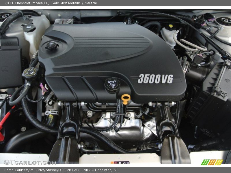 Gold Mist Metallic / Neutral 2011 Chevrolet Impala LT