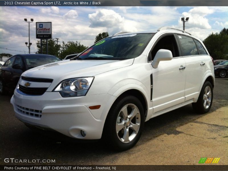 Arctic Ice White / Black 2013 Chevrolet Captiva Sport LTZ