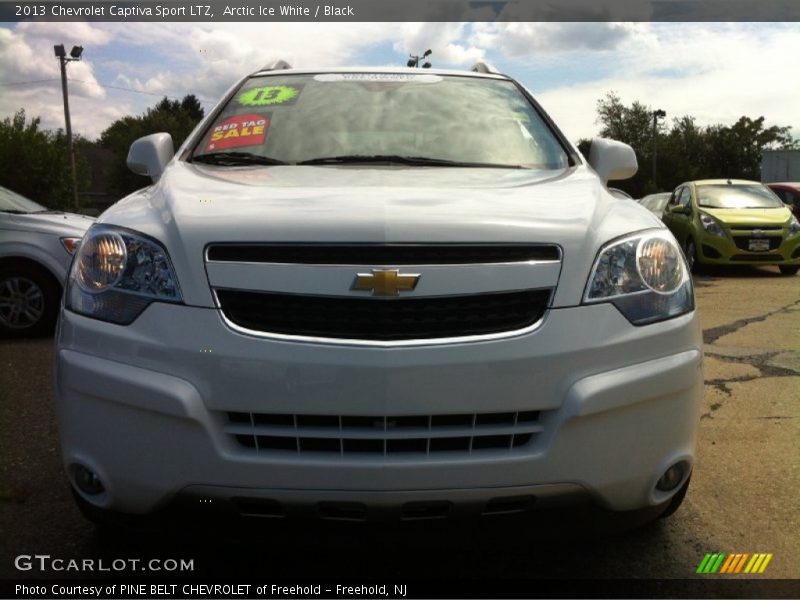 Arctic Ice White / Black 2013 Chevrolet Captiva Sport LTZ