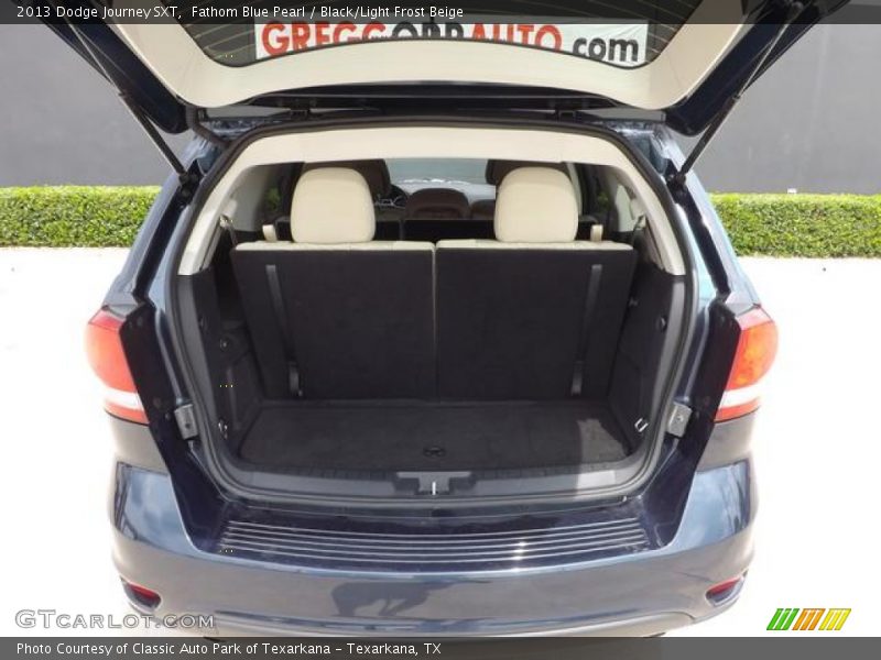 Fathom Blue Pearl / Black/Light Frost Beige 2013 Dodge Journey SXT