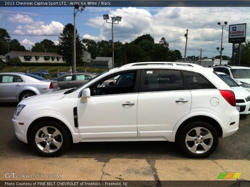 Arctic Ice White / Black 2013 Chevrolet Captiva Sport LTZ