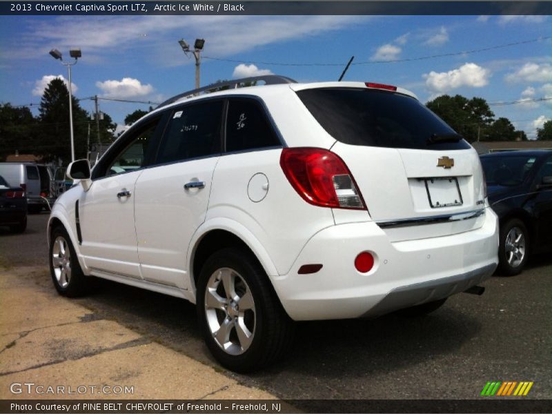 Arctic Ice White / Black 2013 Chevrolet Captiva Sport LTZ