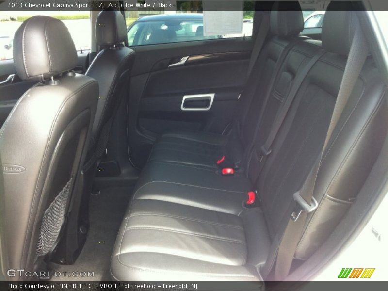 Rear Seat of 2013 Captiva Sport LTZ