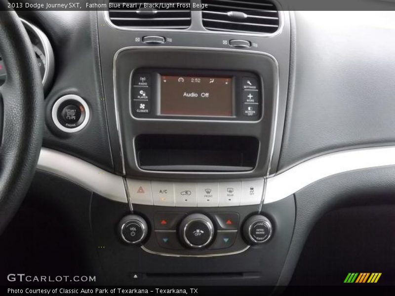 Fathom Blue Pearl / Black/Light Frost Beige 2013 Dodge Journey SXT