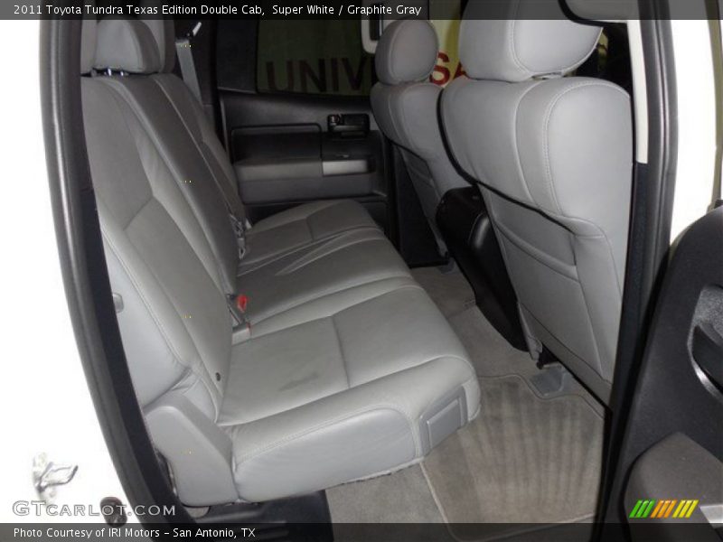 Super White / Graphite Gray 2011 Toyota Tundra Texas Edition Double Cab