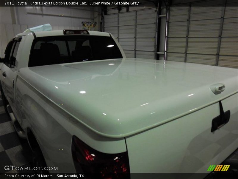 Super White / Graphite Gray 2011 Toyota Tundra Texas Edition Double Cab