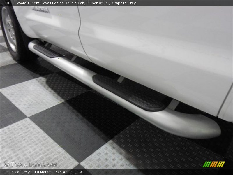 Super White / Graphite Gray 2011 Toyota Tundra Texas Edition Double Cab