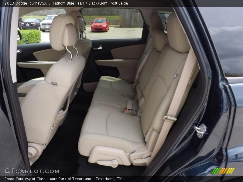 Fathom Blue Pearl / Black/Light Frost Beige 2013 Dodge Journey SXT