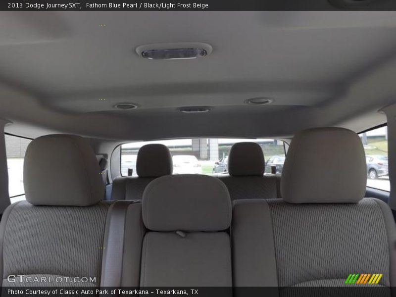 Fathom Blue Pearl / Black/Light Frost Beige 2013 Dodge Journey SXT