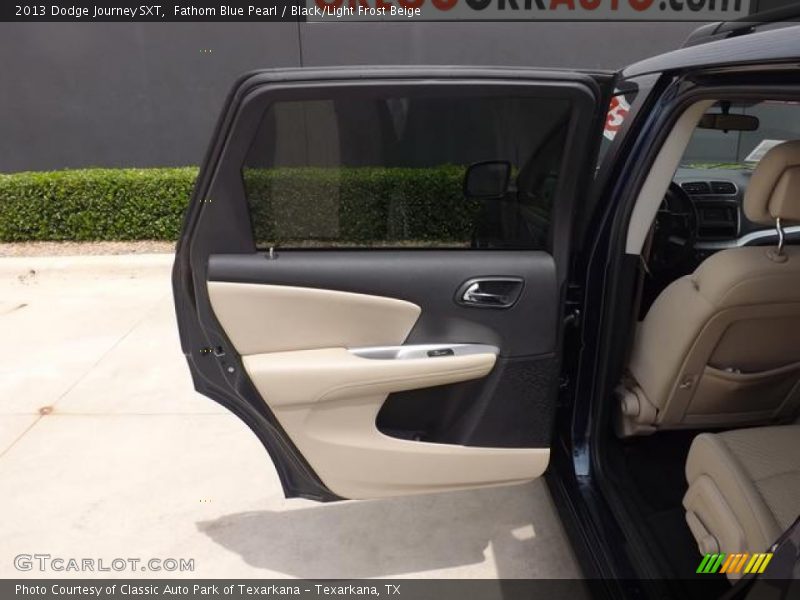 Fathom Blue Pearl / Black/Light Frost Beige 2013 Dodge Journey SXT