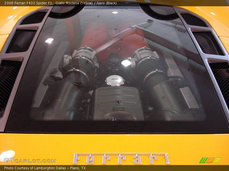 Giallo Modena (Yellow) / Nero (Black) 2006 Ferrari F430 Spider F1