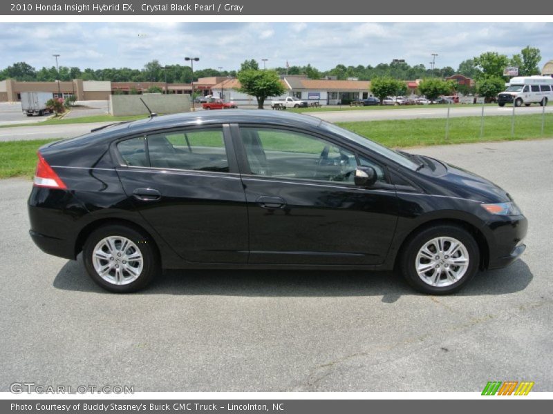Crystal Black Pearl / Gray 2010 Honda Insight Hybrid EX