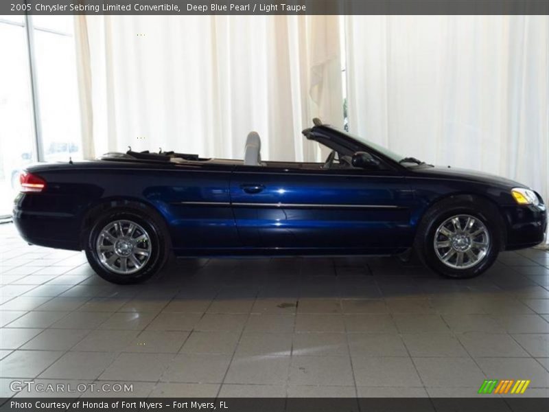  2005 Sebring Limited Convertible Deep Blue Pearl