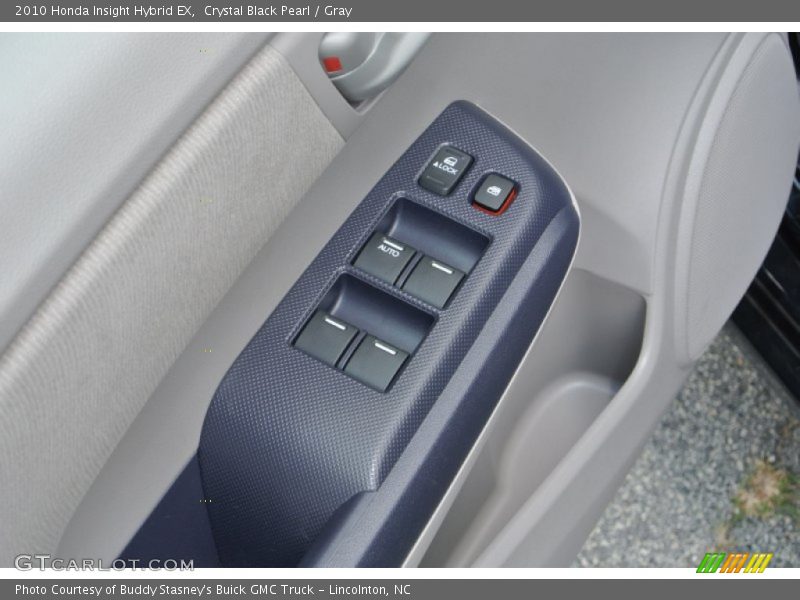 Crystal Black Pearl / Gray 2010 Honda Insight Hybrid EX
