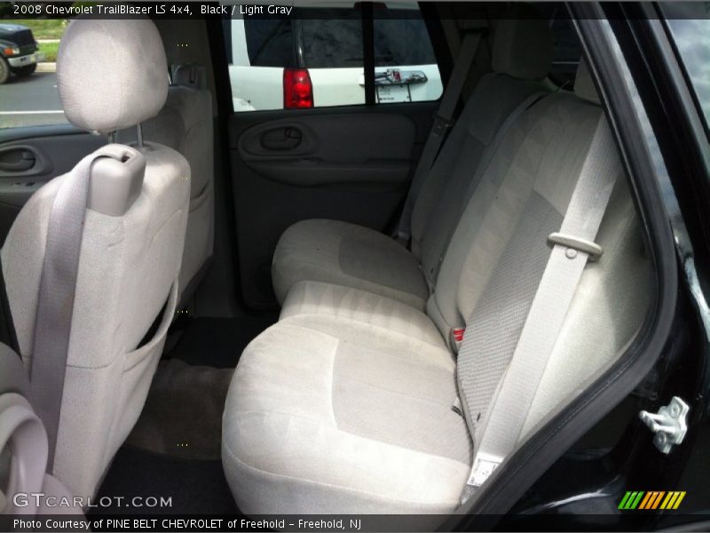 Black / Light Gray 2008 Chevrolet TrailBlazer LS 4x4