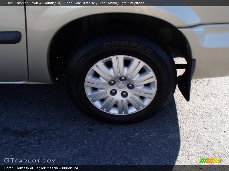 Linen Gold Metallic / Dark Khaki/Light Graystone 2005 Chrysler Town & Country LX