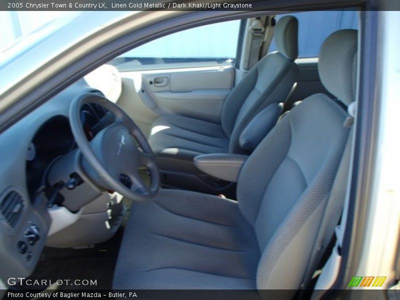 Linen Gold Metallic / Dark Khaki/Light Graystone 2005 Chrysler Town & Country LX