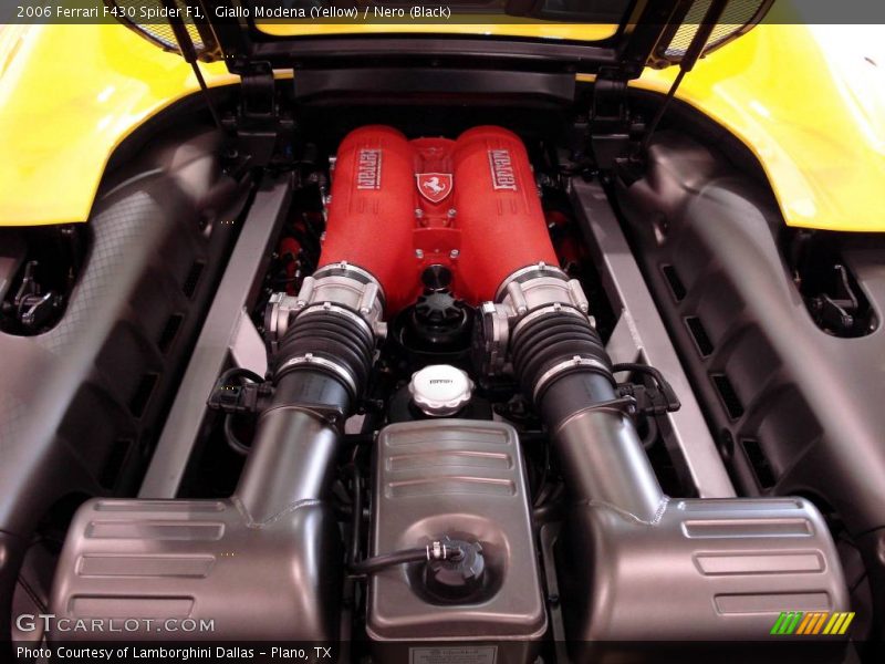 Giallo Modena (Yellow) / Nero (Black) 2006 Ferrari F430 Spider F1
