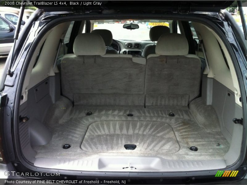 Black / Light Gray 2008 Chevrolet TrailBlazer LS 4x4