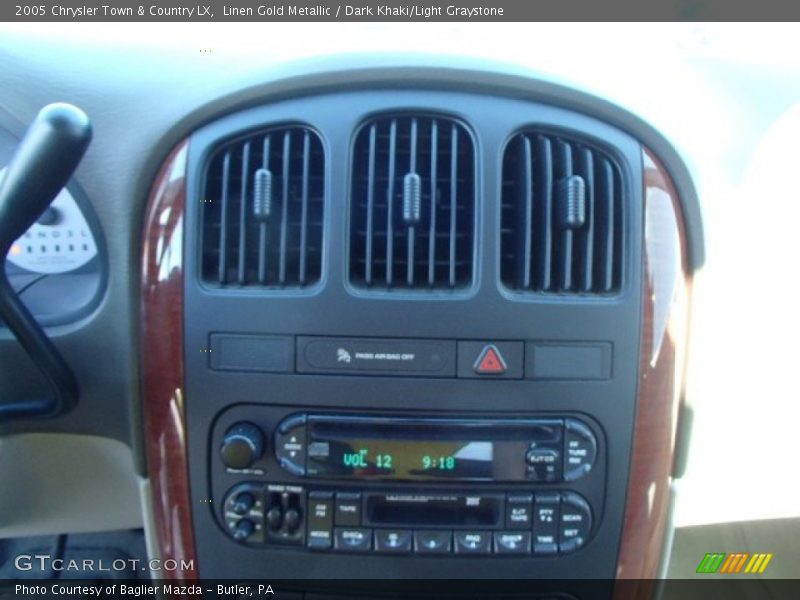 Linen Gold Metallic / Dark Khaki/Light Graystone 2005 Chrysler Town & Country LX