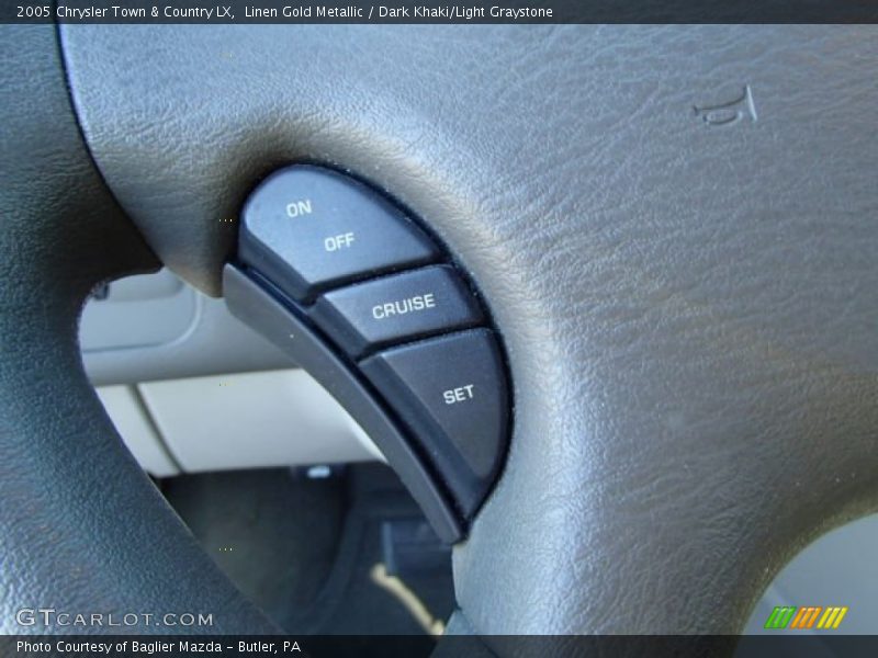 Linen Gold Metallic / Dark Khaki/Light Graystone 2005 Chrysler Town & Country LX
