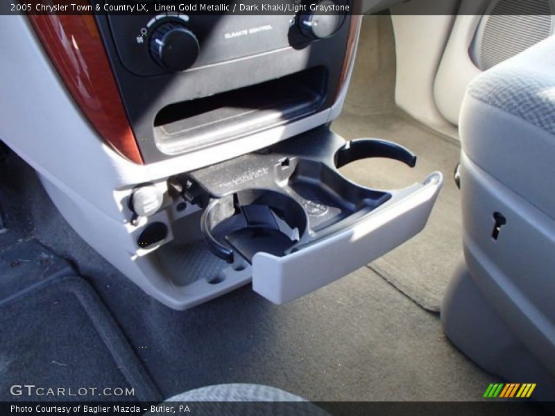 Linen Gold Metallic / Dark Khaki/Light Graystone 2005 Chrysler Town & Country LX