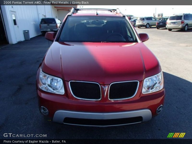 Fever Red Metallic / Ebony Black 2006 Pontiac Torrent AWD