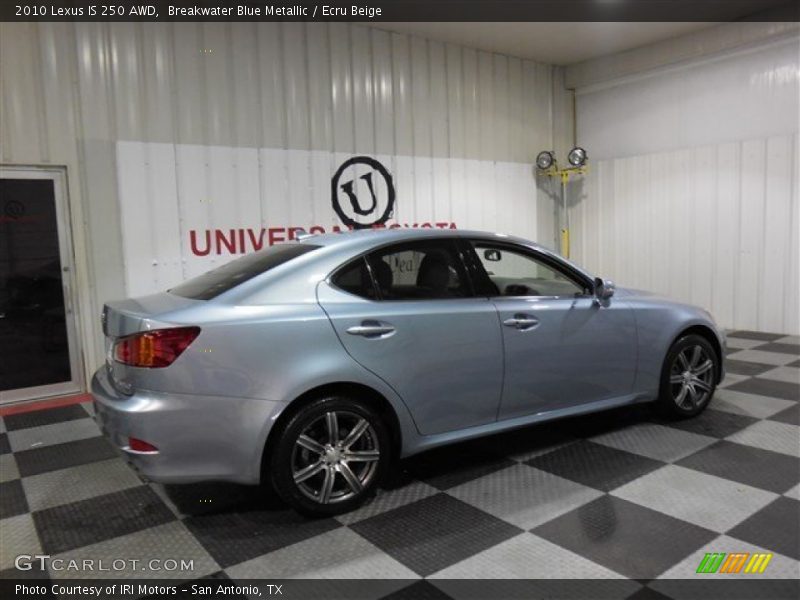 Breakwater Blue Metallic / Ecru Beige 2010 Lexus IS 250 AWD