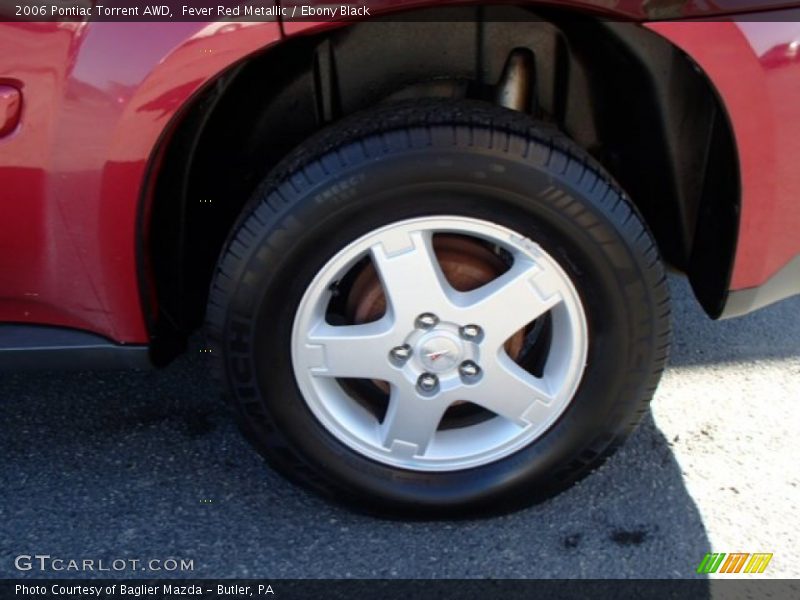 Fever Red Metallic / Ebony Black 2006 Pontiac Torrent AWD