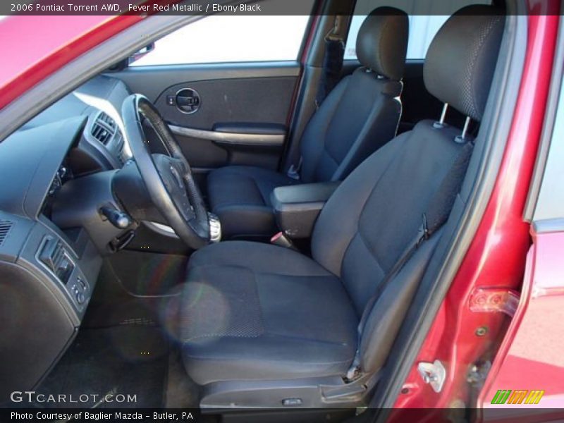 Fever Red Metallic / Ebony Black 2006 Pontiac Torrent AWD