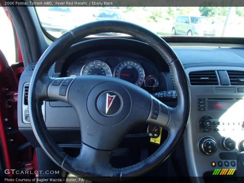 Fever Red Metallic / Ebony Black 2006 Pontiac Torrent AWD