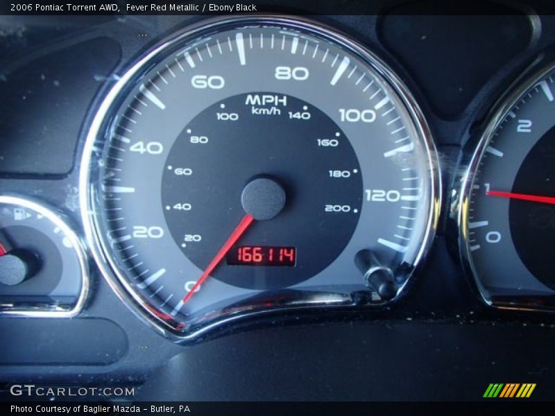Fever Red Metallic / Ebony Black 2006 Pontiac Torrent AWD