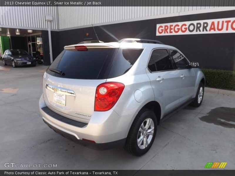 Silver Ice Metallic / Jet Black 2013 Chevrolet Equinox LT