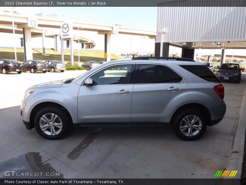 Silver Ice Metallic / Jet Black 2013 Chevrolet Equinox LT